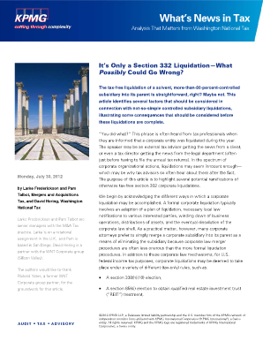 It S Only a Section 332 Liquidation What Possibly Could Go Wrong? Operating and Reporting Requirements for Chapter 11 Cases Hawa  Form