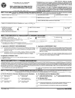 FORM APPROVED OMB NO 1515 0053