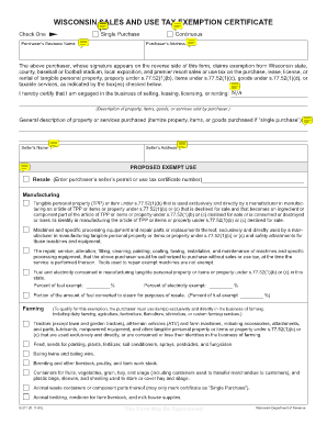 Tax Exempt Certificate S211 Fillable Menominee Nsn  Form