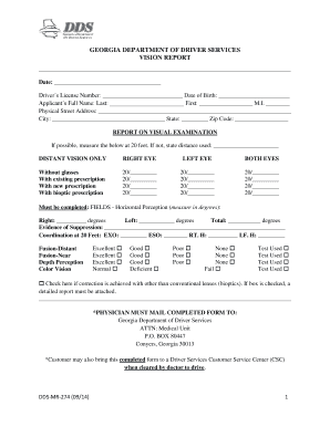 Dds Mr 274  Form