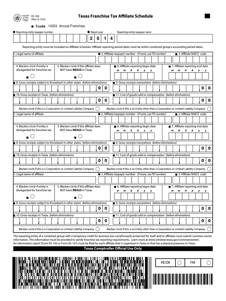  Form Schedule 2020