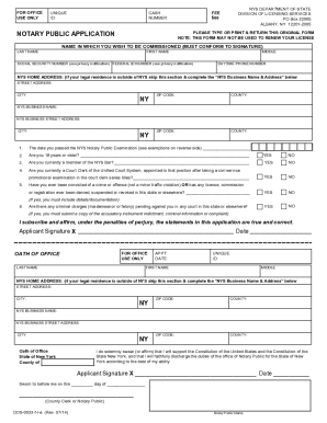 Become A Ny Notary Public - Fill Out And Sign Printable Pdf Template |  Signnow