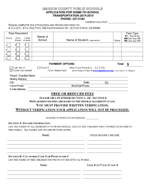 Bus Form PDF