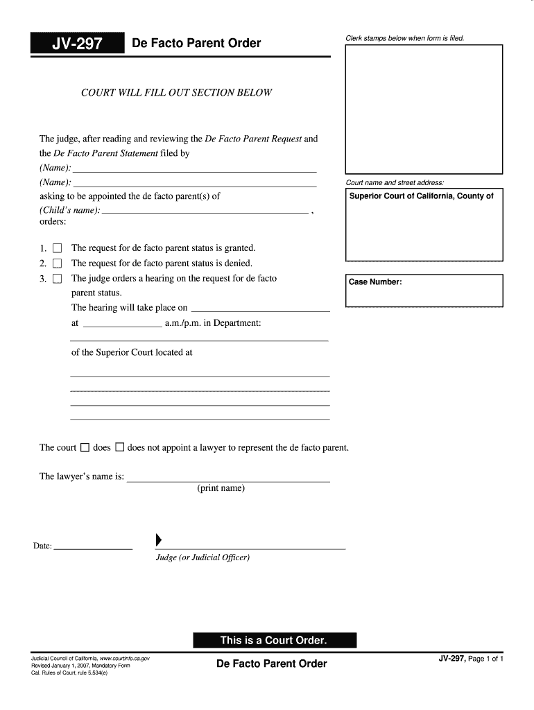 Jv 297  Form