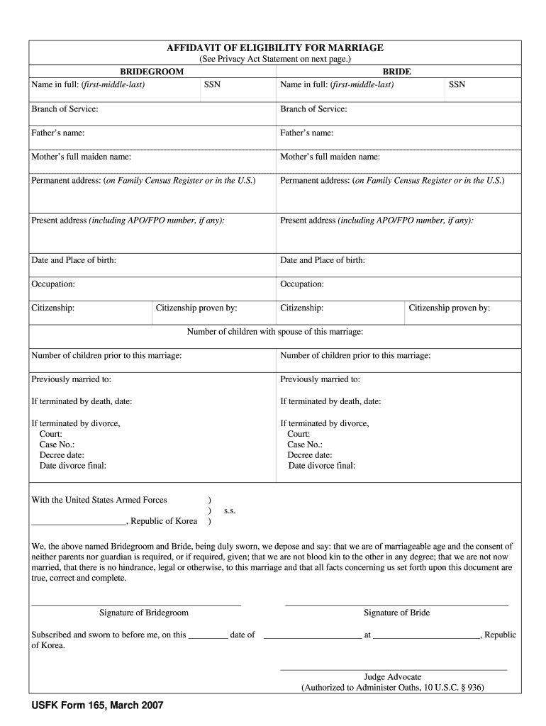 Affidavit Verification Sample Form Filling for Students