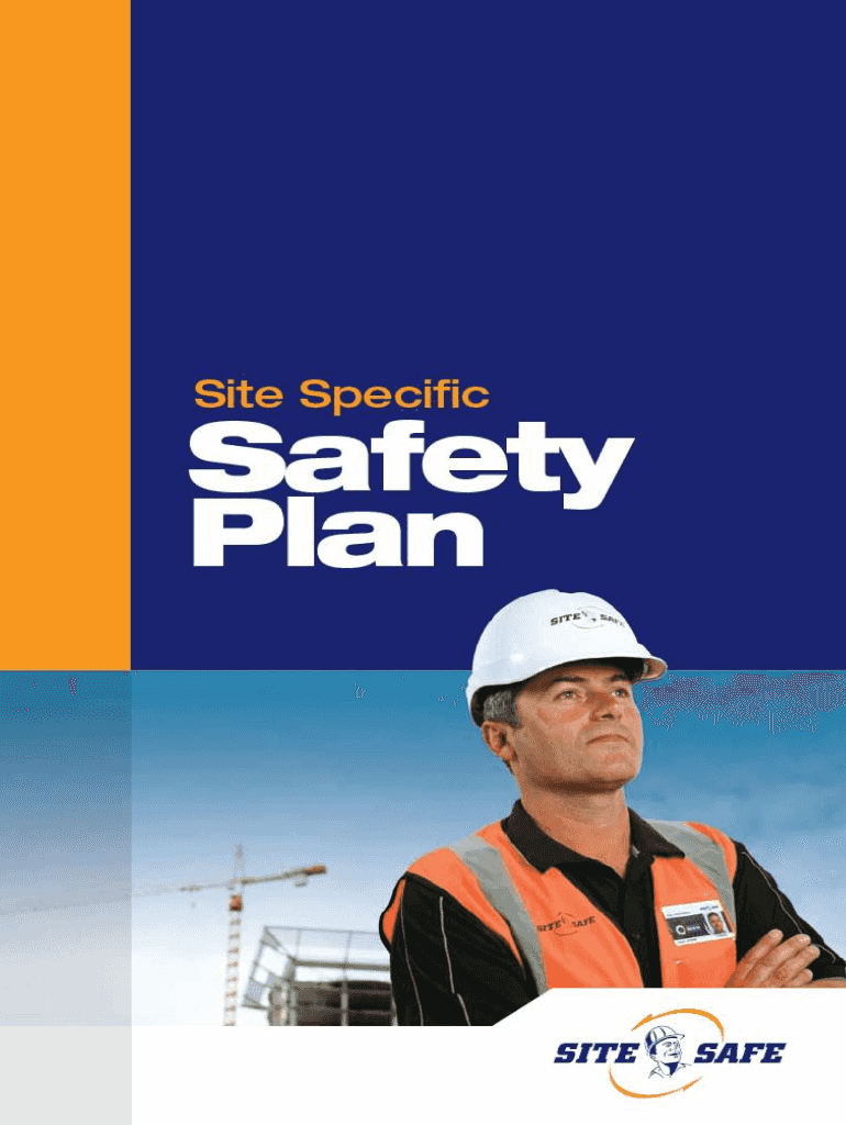 1 Site Specific Safety Plan Checklist  Site Safe  Form