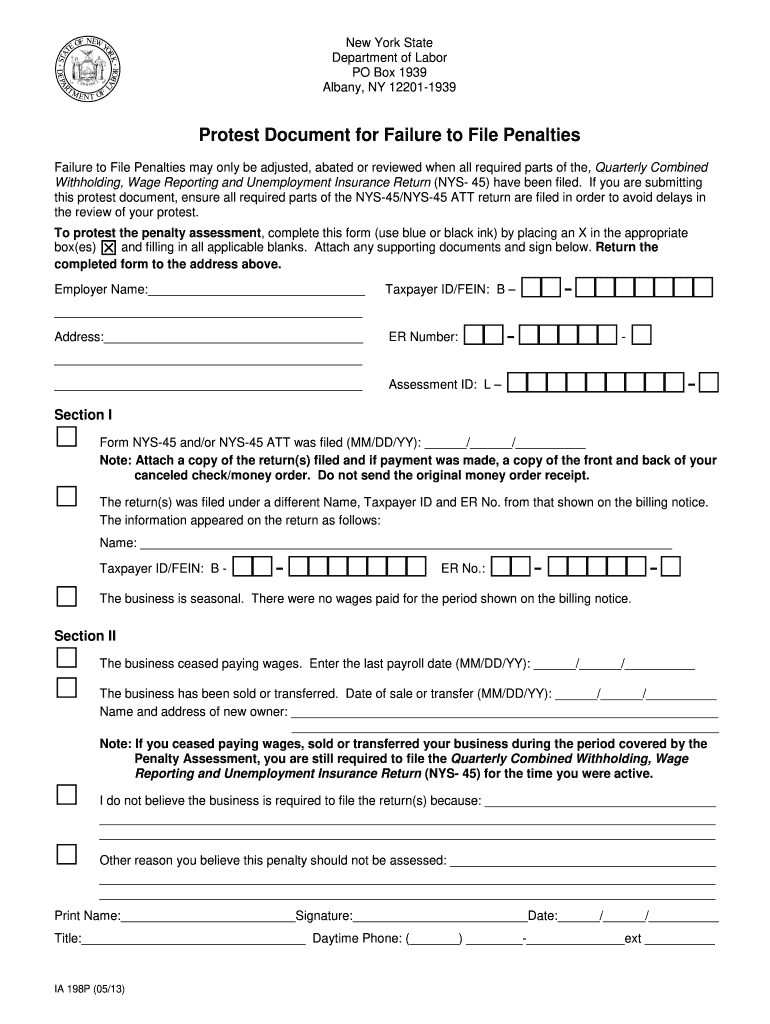  Nys Form I 198p 2013