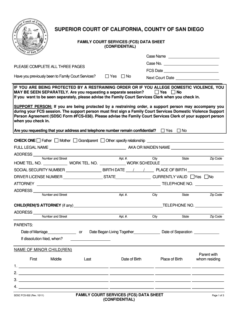 Fcs 002  Form