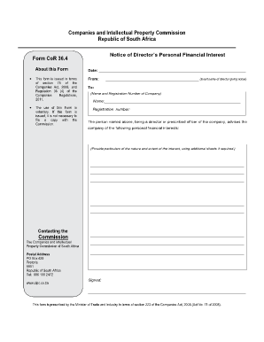 Cor 364 Form