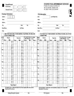 Stavros Timesheet  Form