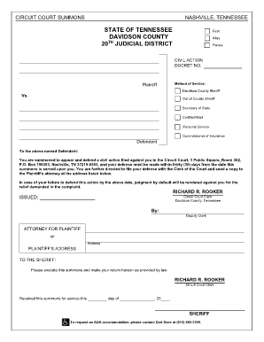 Get and Sign Tn Secretary of State Form