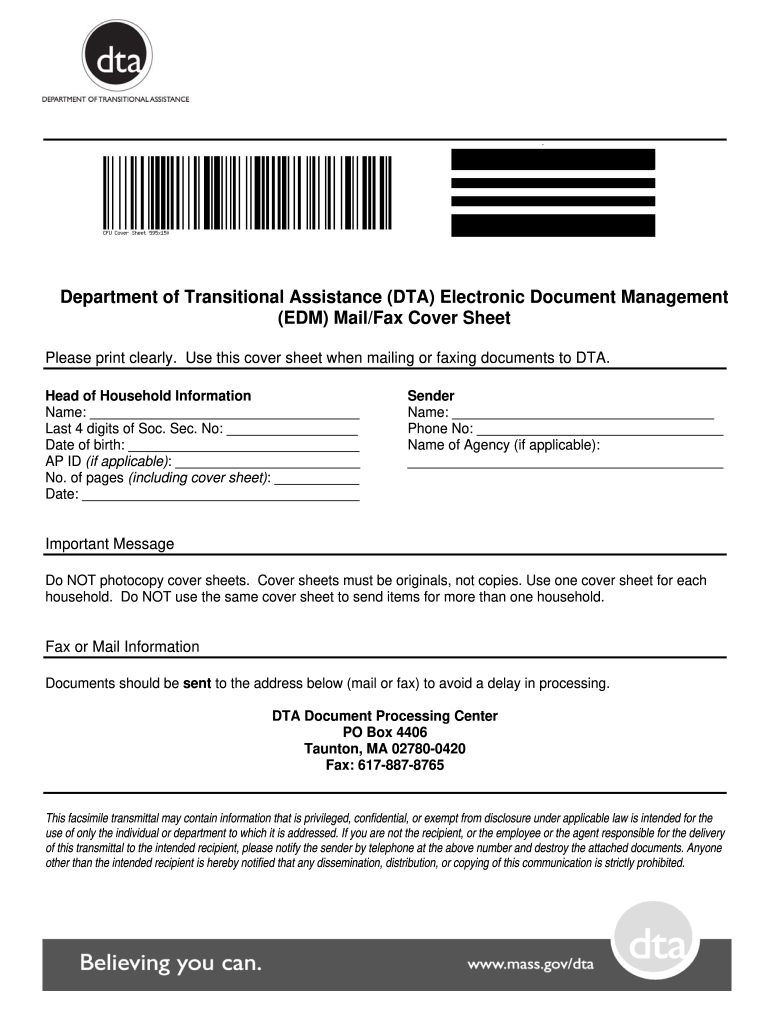 Document Fax Form