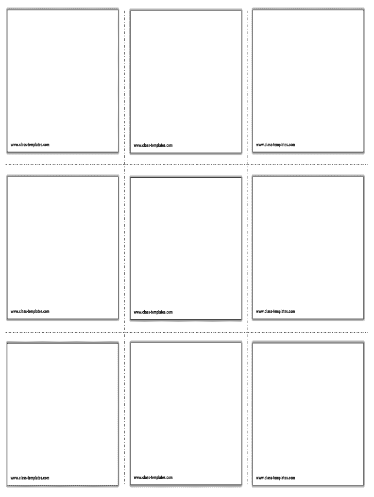 cue-card-template