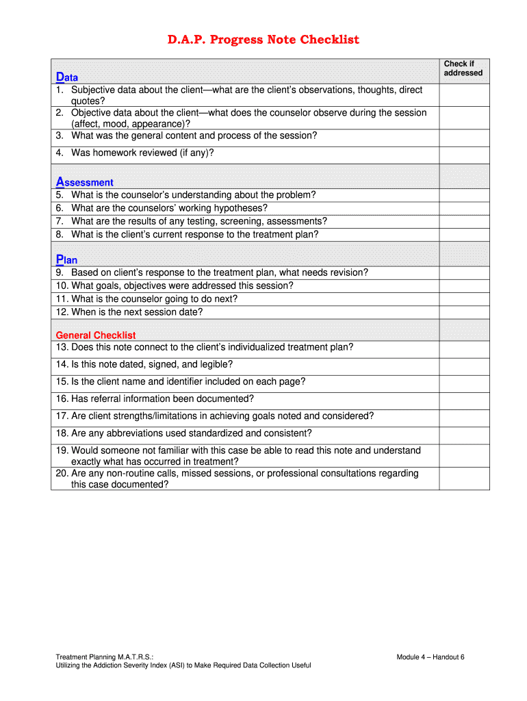 Case Management Progress Note Template