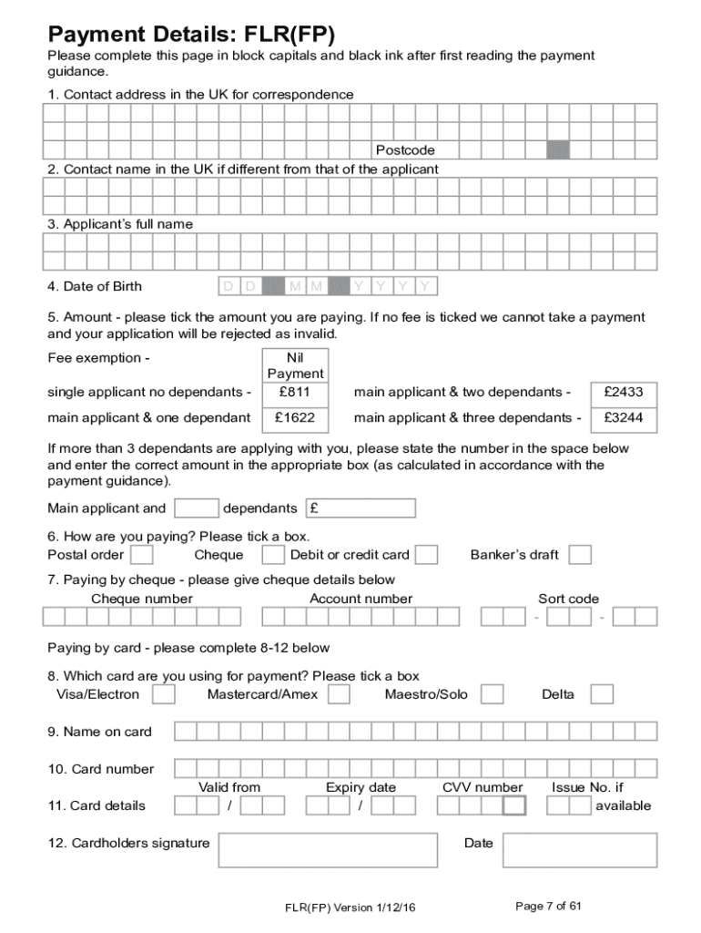 Flr Fp  Form