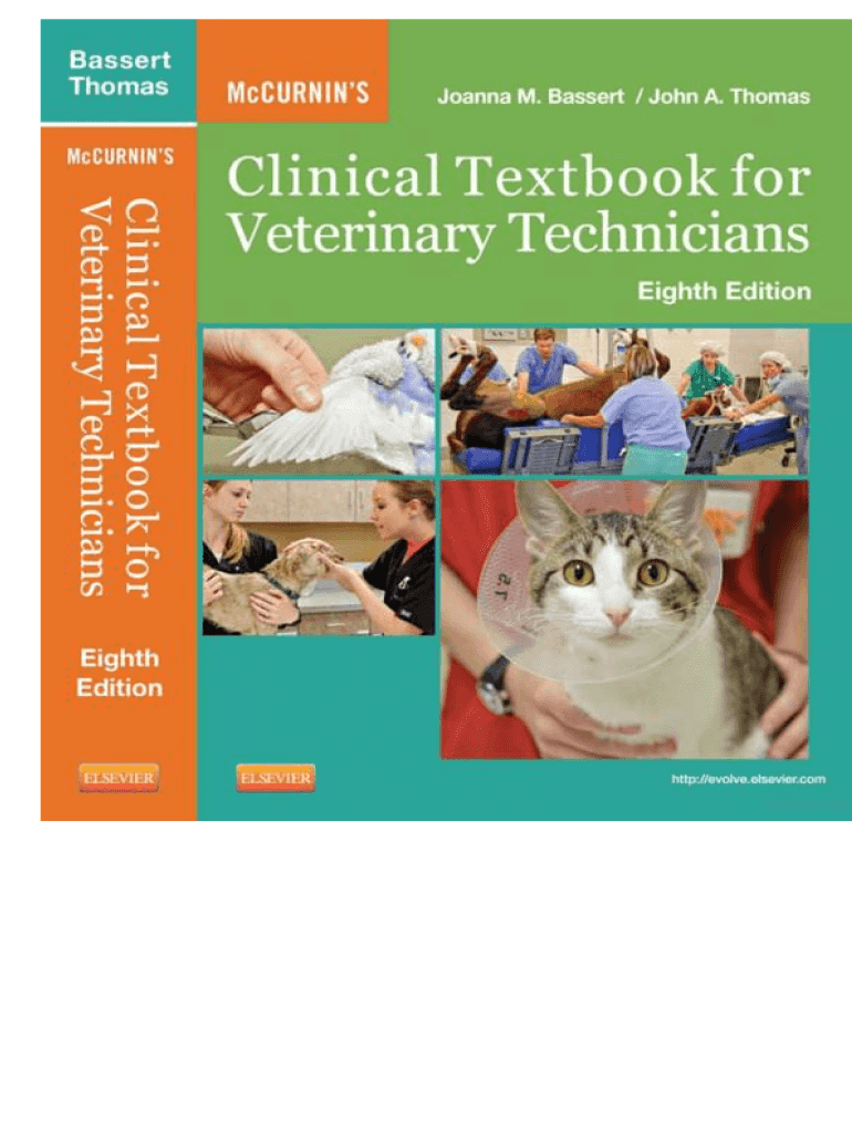 Clinical Textbook for Veterinary Technicians 9th Edition PDF  Form