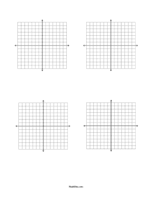 Mathbits Graph Paper  Form