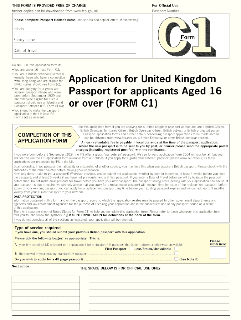  United Passport Kingdom 2001