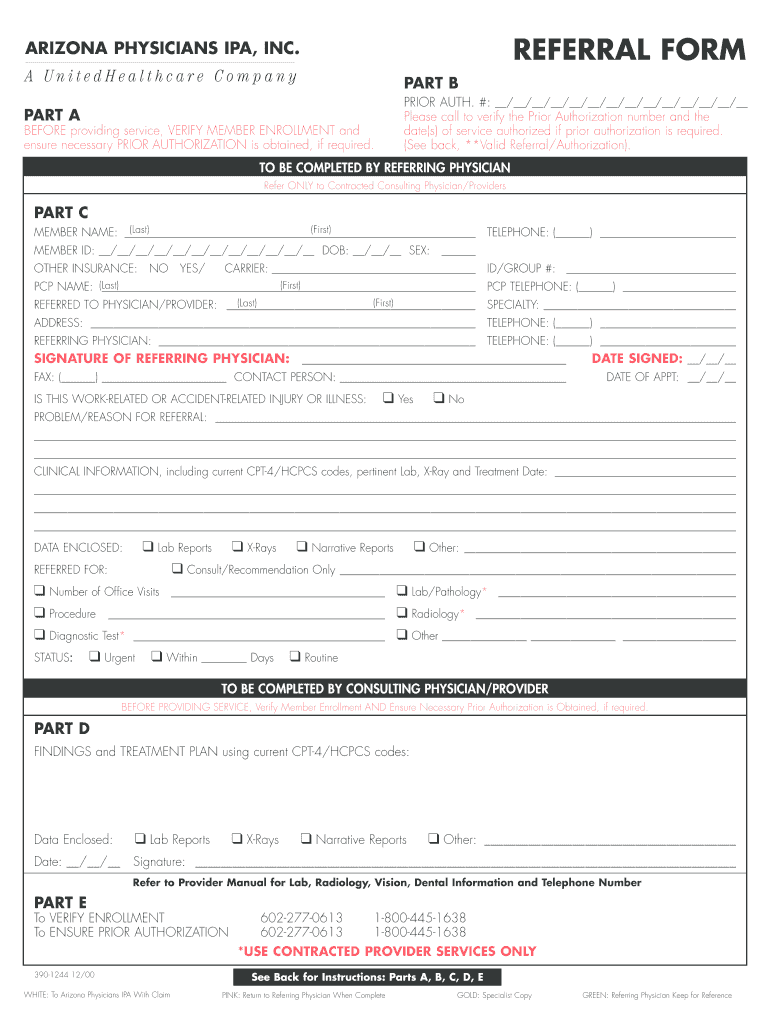  Uhc Community Plan Referral Form 2000-2024