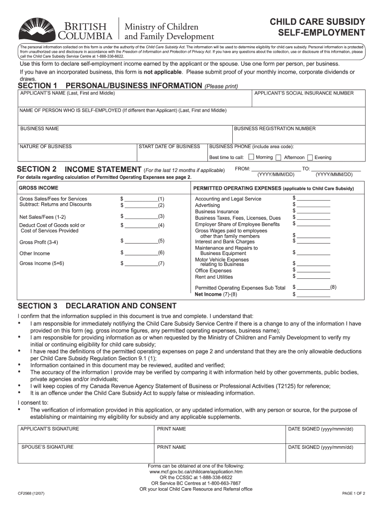  Application for Temporary Wage Subsidy 2007-2024