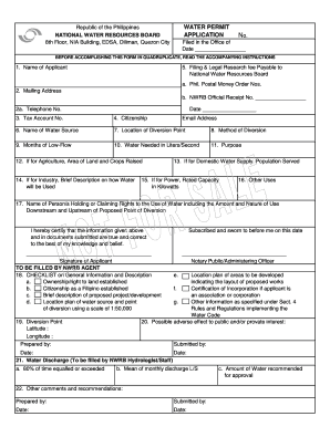 Nwrb Online Application  Form