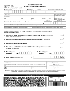  Texas Franchise Tax 2022