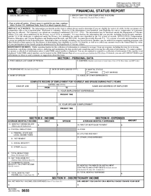 Va Form 5655 Fillable