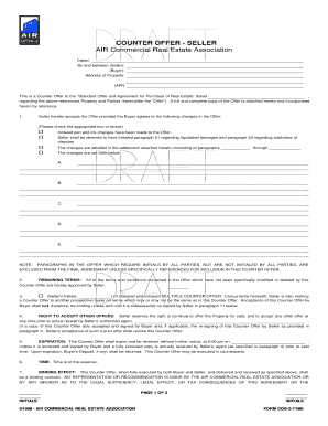 Air Counter Offer Form