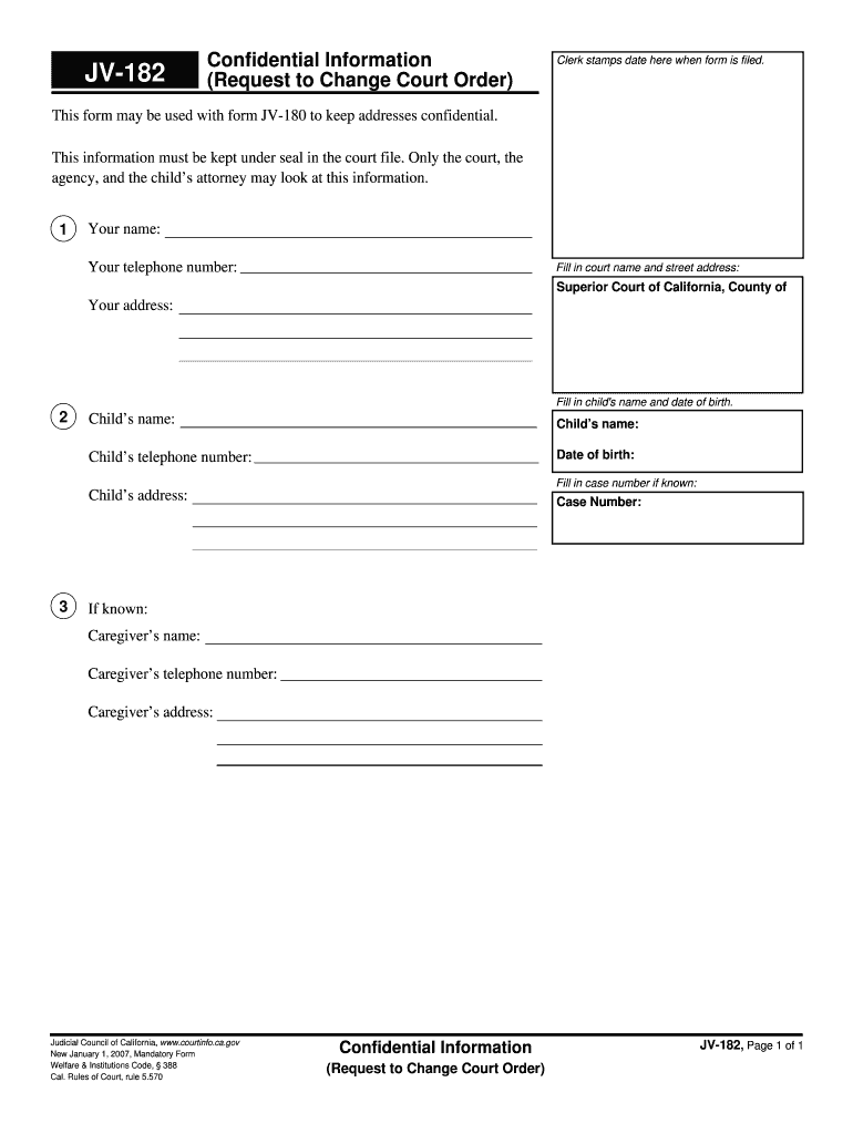 Jv182  Form