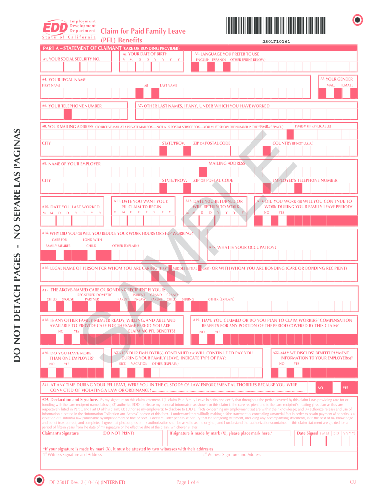 Paid Family Leave Forms