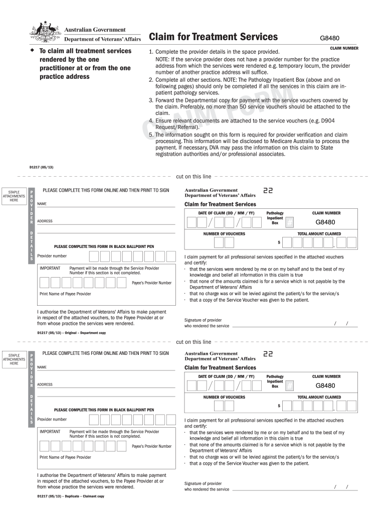  Dva Forms D1217 2013