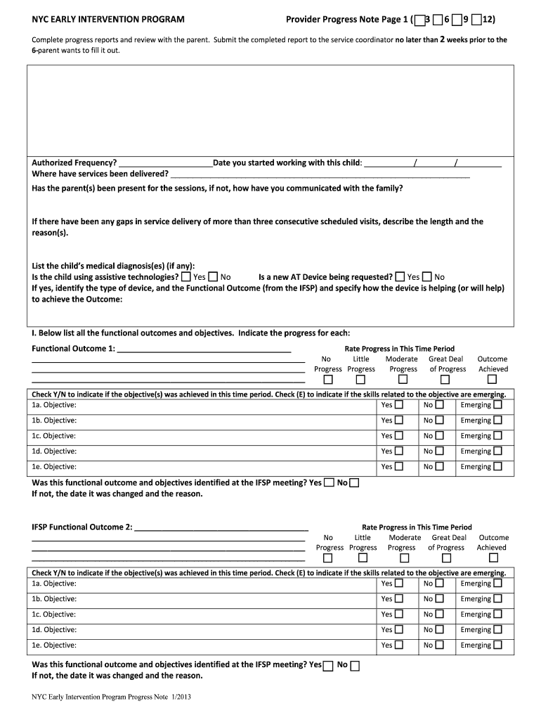 Get and Sign Progress Report Sample  Form