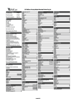 Welcare of Ky  Form