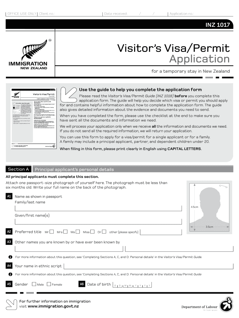  Inz 1017 Form 2008