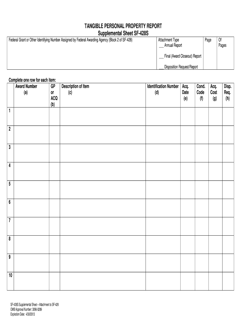 Get and Sign Sf 428s Fillable Form 