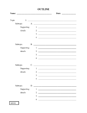 Newspaper Article Planner  Form