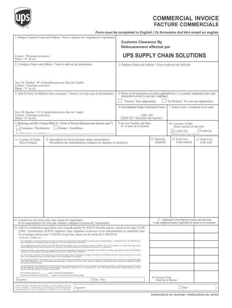 Get and Sign Commerical Invoice 2006-2022 Form