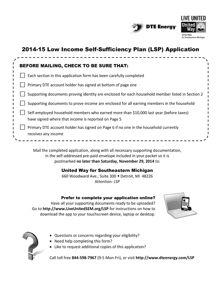  Liveunitedsemorglsp Form 2014