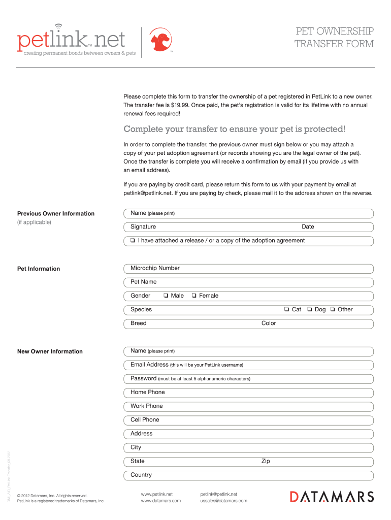 Transfer Of Ownership Agreement Template from www.signnow.com