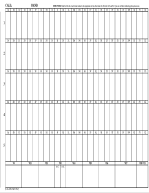 Field Day Dupe Sheet  Form