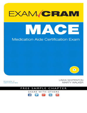 Mace Exam Cram  Form