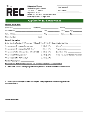 Uorec  Form