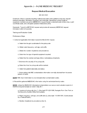 9 Line Medevac  Form