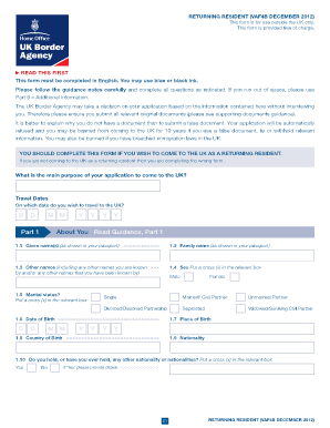 Vaf4b Online Form