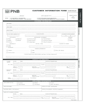 Punjab National Bank Kyc Form Fill Up