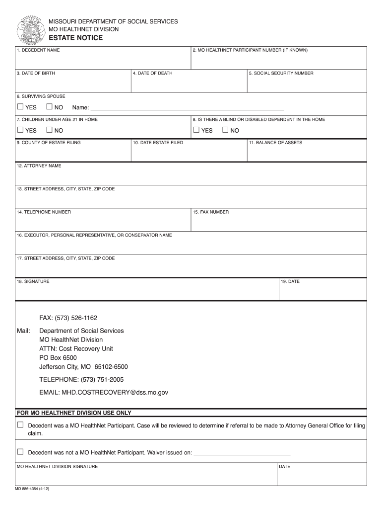 Dss Mo  Form