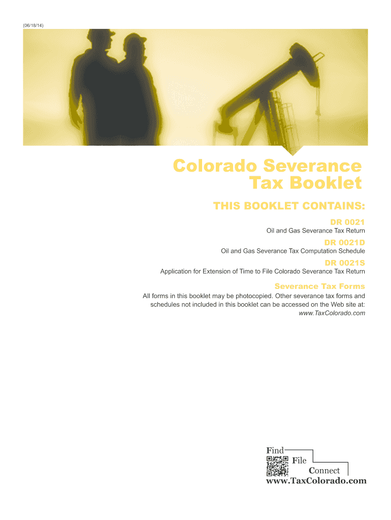  Colorado Severance Tax Form 2020