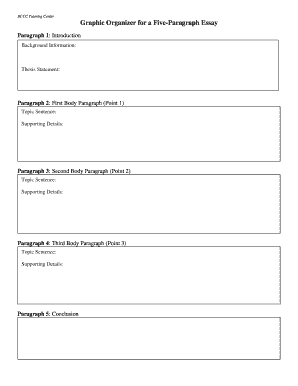 graphic organizer for argumentative essay high school