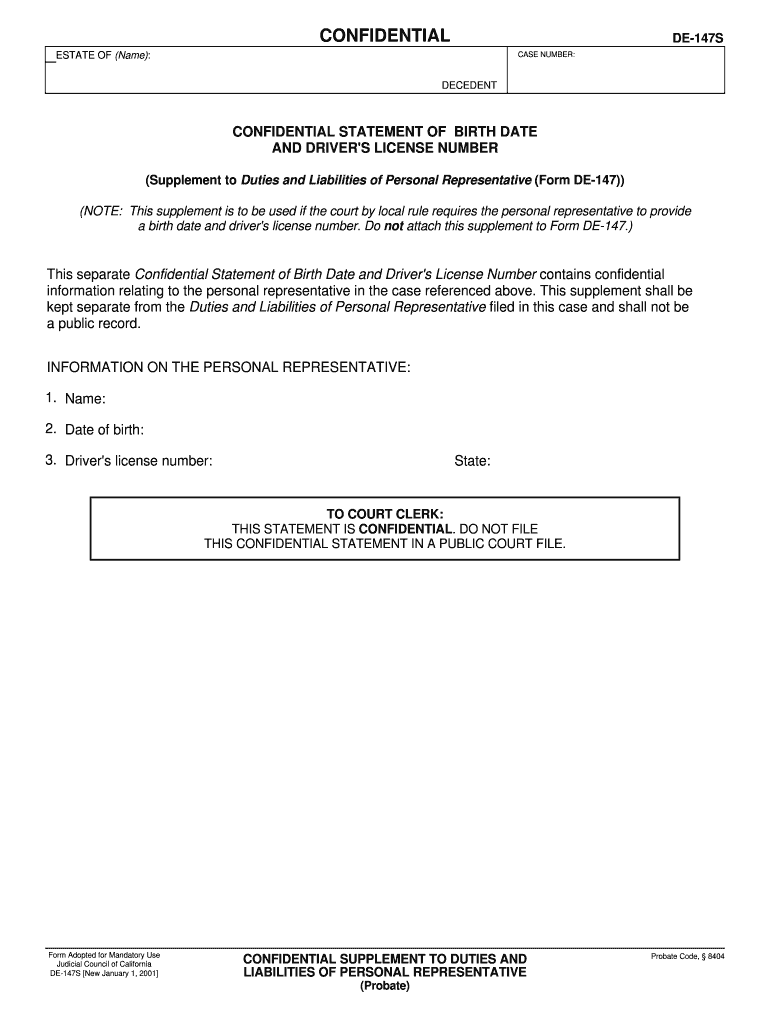 De4581 Form