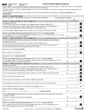 Gst524 Ontario  Form